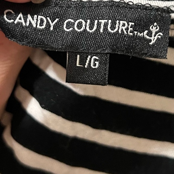 Black and White Striped Maxi Dress - Picture 2 of 4